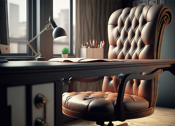 Art leather uses for Office Chair