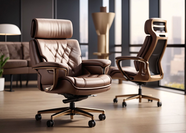 Art leather uses for Office Chair